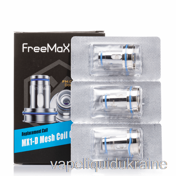 Vape Liquid Ukraine FreeMaX MX Replacement Coils 0.15ohm MX-1D Mesh Coils